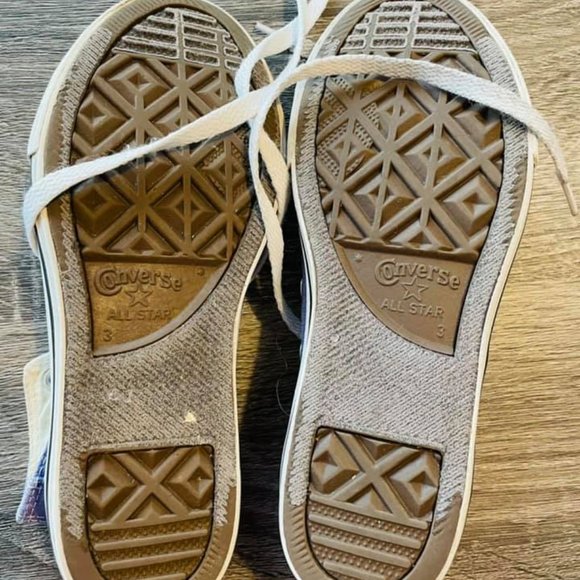 Converse high top sneakers canvas sz. 3 - Picture 7 of 7